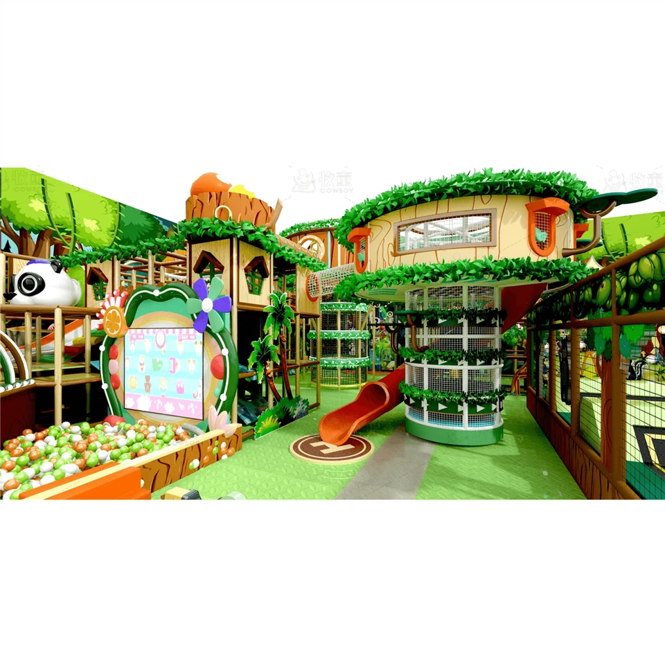 Jungle And Animal Theme Playground